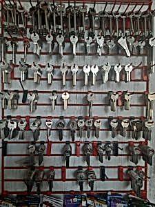 Ham işlenmemiş anahtarlar